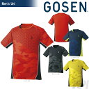 「2017新製品」GOSEN（ゴーセン）「UNI ゲームシャツ T1724」テニスウェア「2017FW」[ポスト投函便対応]