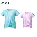 ゴーセン GOSEN テニスウェア レディース レディースゲームシャツ T2063 2020FW(4)