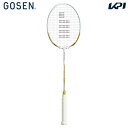 ゴーセン GOSEN バドミントンラケット 凌駕無限 PURE WHITE JPN MODEL ピュアホワイト ジャパンモデル フレームのみ BRGMG4JPW...