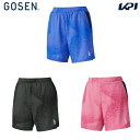 ゴーセン GOSEN テニスウェア レディース ハーフパンツ PP2401 2024SS