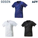 ゴーセン GOSEN テニスウェア レディース ゲームシャツ T2405 2024SS