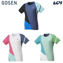 ゴーセン GOSEN テニスウェア レディース ゲームシャツ T2407 2024SS