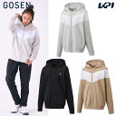 ゴーセン GOSEN テニスウェア レディース L裏起毛ストレッチジップアップパーカー W2441 2024FW