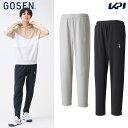 ゴーセン GOSEN テニスウェア ユニセックス 裏起毛ストレッチパンツ W2444 2024FW