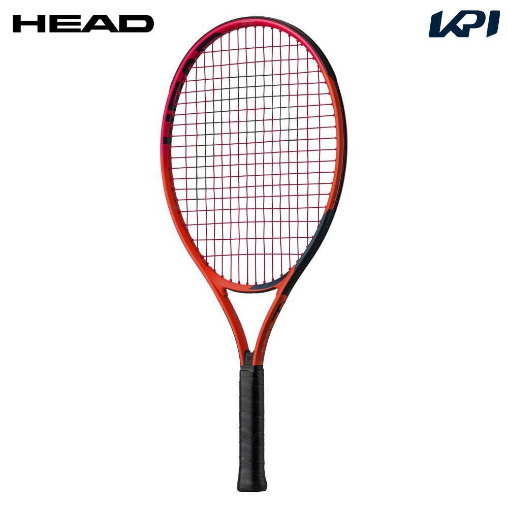 メーカー希望小売価格はメーカーカタログに基づいて掲載しています。 【JUNIOR RADICAL RACQUETS】ジュニア ラジカル ラケット ラジカル・ジュニアラケットは、いろいろなショットを覚えたい低年齢のジュニアたちにマッチします。 商品説明 ビーム：20mmヘッドサイズ：98平方インチ重量（フレーム)：215gバランス：280mmフレーム長：23インチストリングパターン：16×18対象年齢：6〜8歳ステージ：ORANGE・RED付属品：ケース ヘッド HEAD テニス ラケット テニスラケット Radical Jr. 23 ラジカルジュニア 23 2023新製品