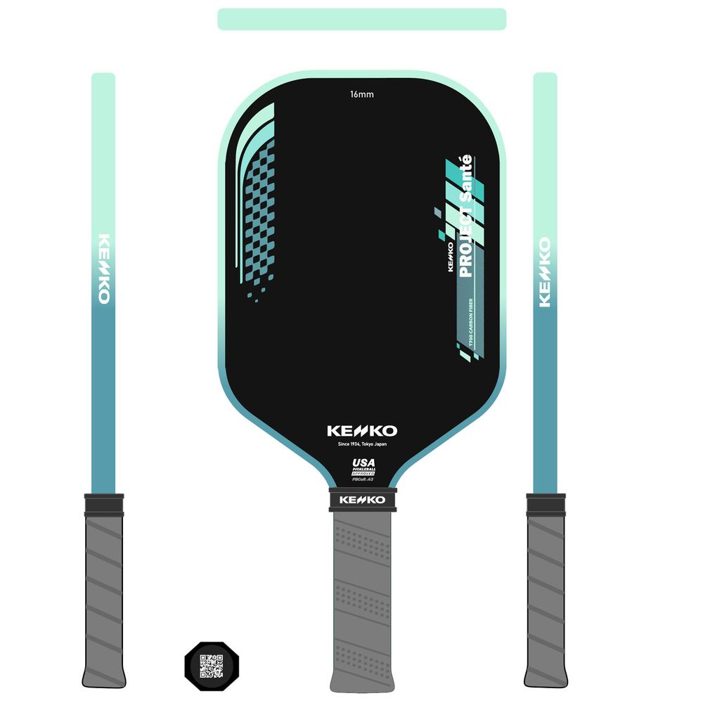 KPI24のケンコー ピックルボールパドル プロジェクトサンテ PB-PD-PS 4月下旬発売予定※予約｜アングル2