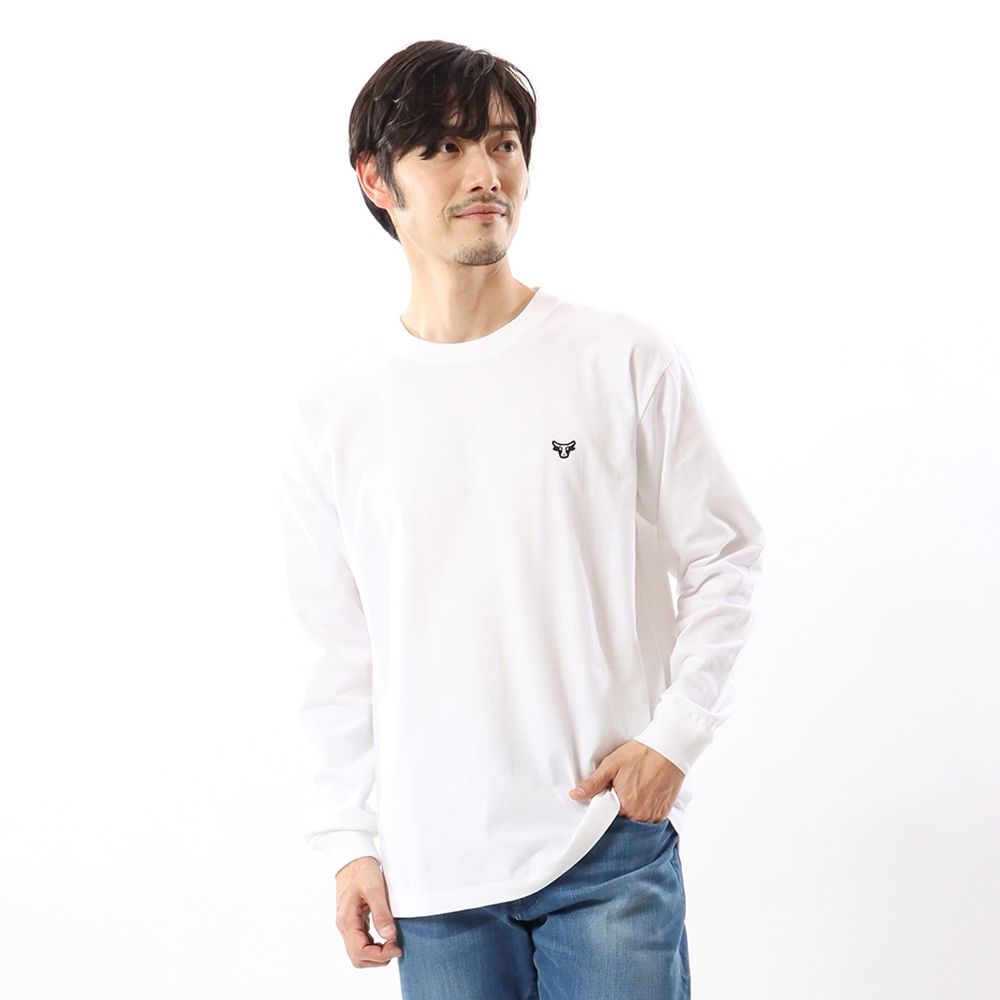 Hanes カジュアルウェア メンズ LONG SLEEVE T-SHIRT H8-X401-2024 2024SS