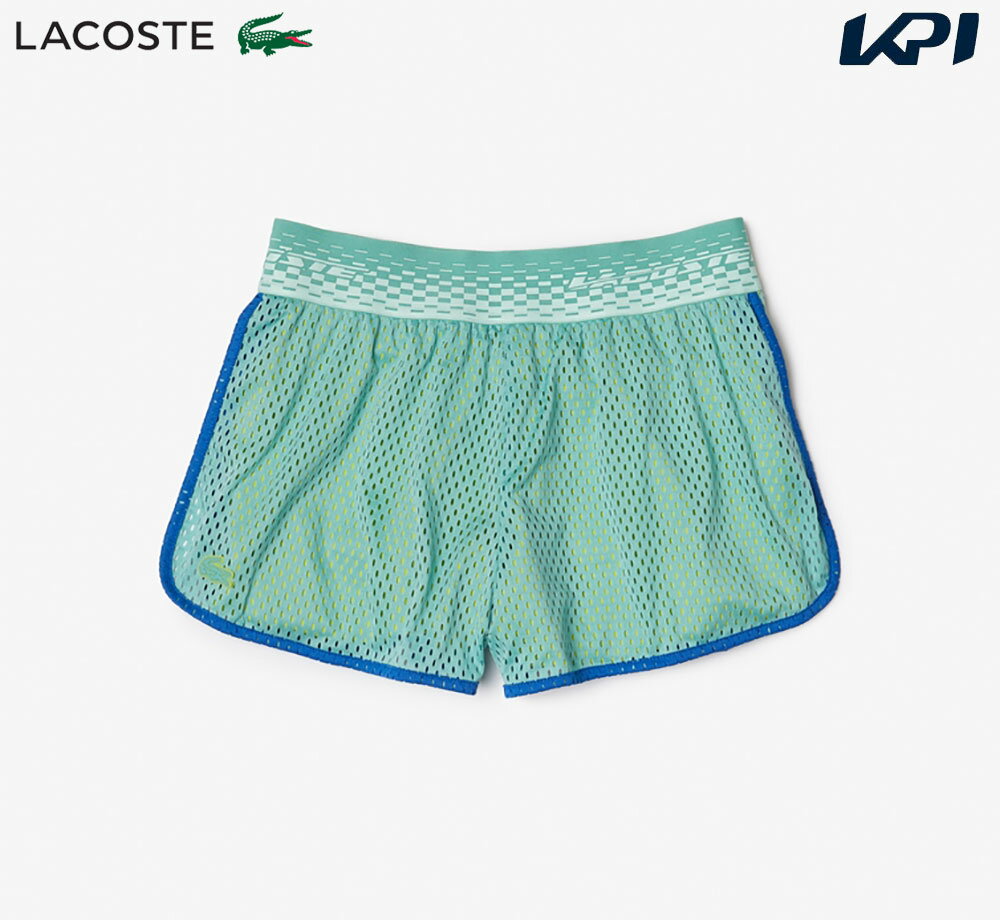 uyΉvRXe LACOSTE ejXEFA fB[X V[gpc GF4915-99-ZLI 2023SSwoׁx