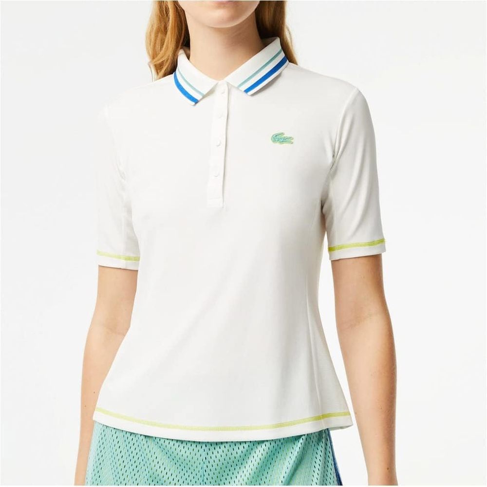 「あす楽対応」ラコステ LACOSTE テニスウェア レディース ポロシャツ PF4842-99-70V 2023SS 『即日出荷』 3