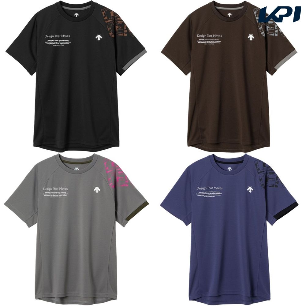 デサント DESCENTE バレーボールウェア ユニセックス 半袖バレーボールシャツ DV5FHT02U 2025FW