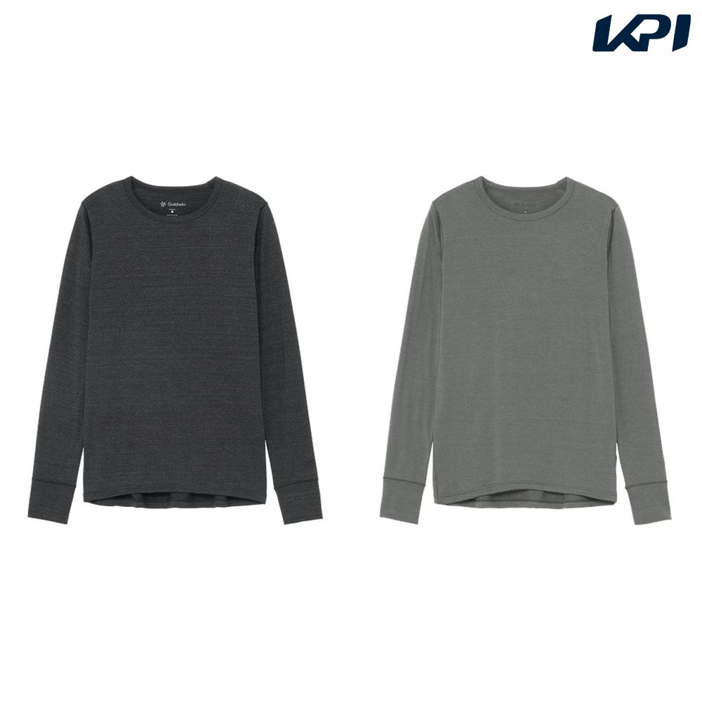 シースリーフィット C3fit 健康・ボディケアウェア レディース ウールクルーロングスリーブ GCW84435 2..