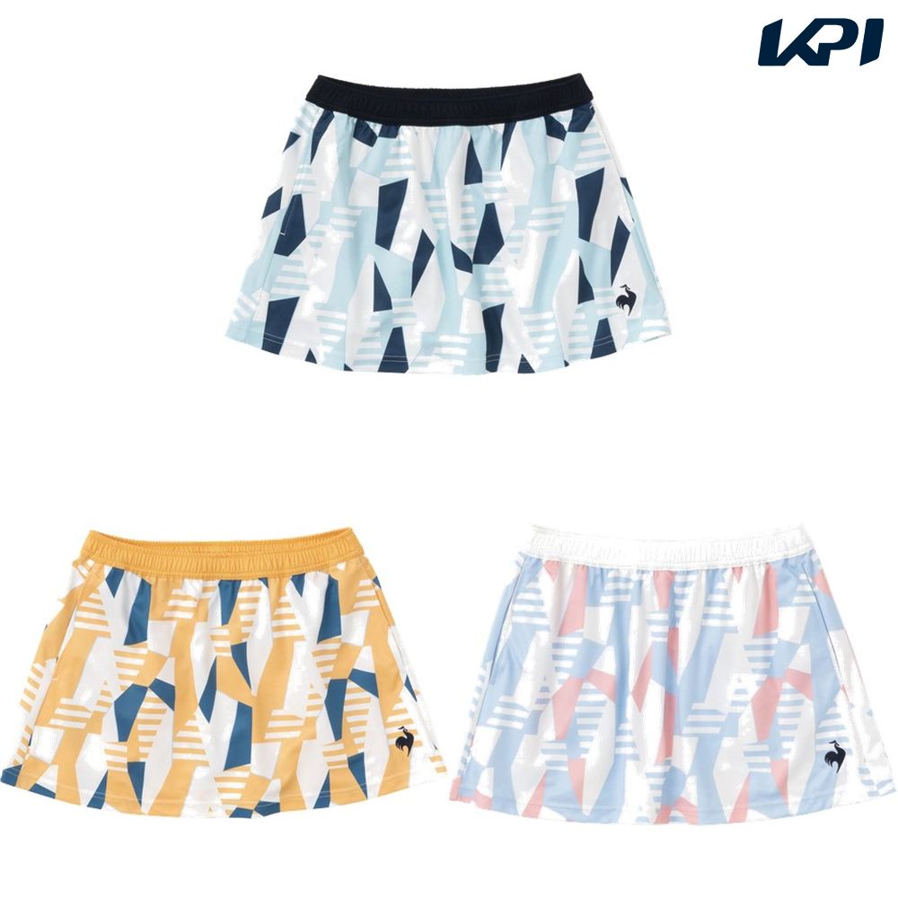 ルコック le coq sportif テニスウェア レディース 涼感グラフィックスコート QTWVJE02 2023SS