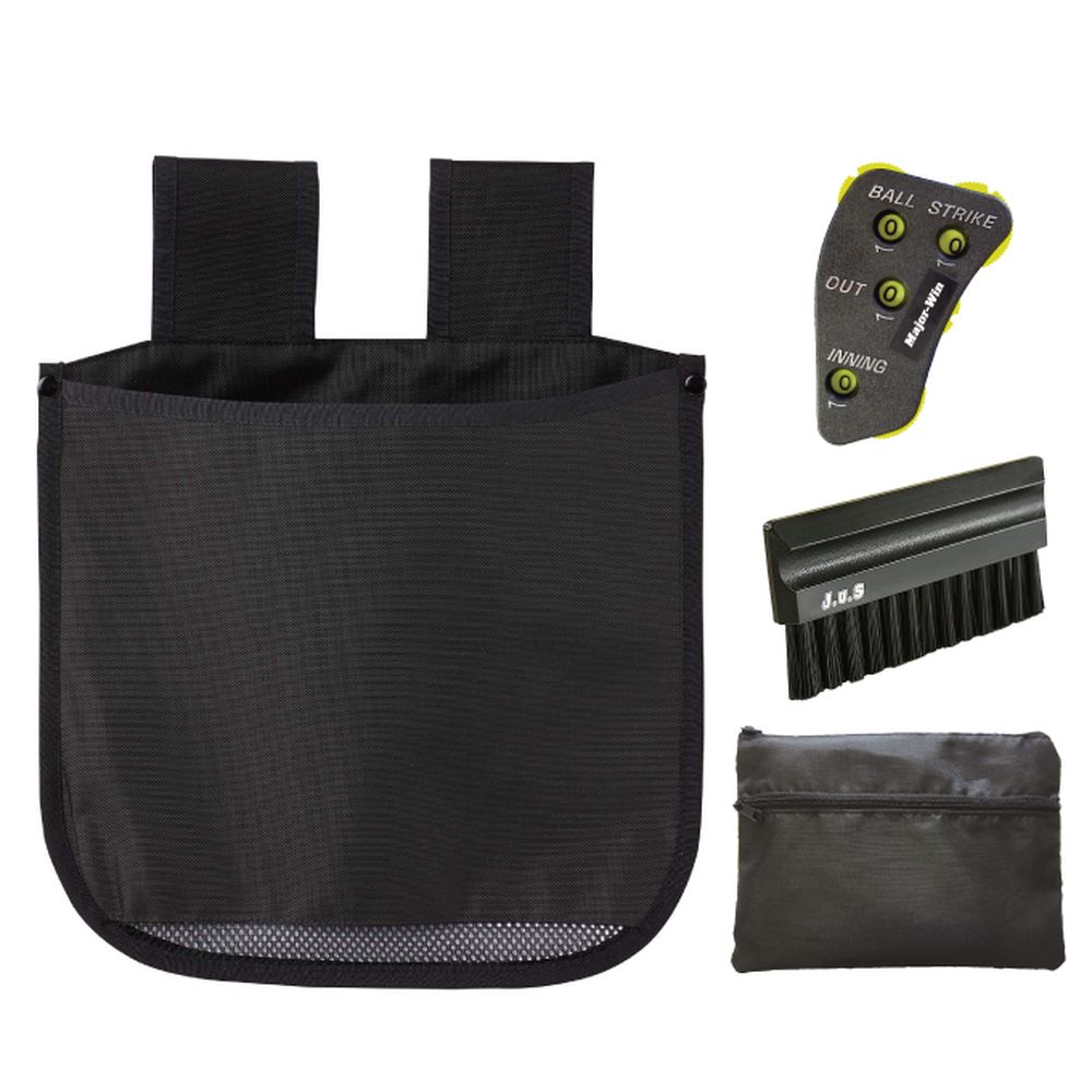 ユニックス 野球その他 球審用エキスパート4点セット (ブラック) BX82-61