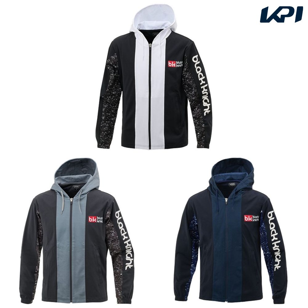ブラックナイト Black knight バドミントンウェア ユニセックス フルジップパーカー T-5460U 2025FW