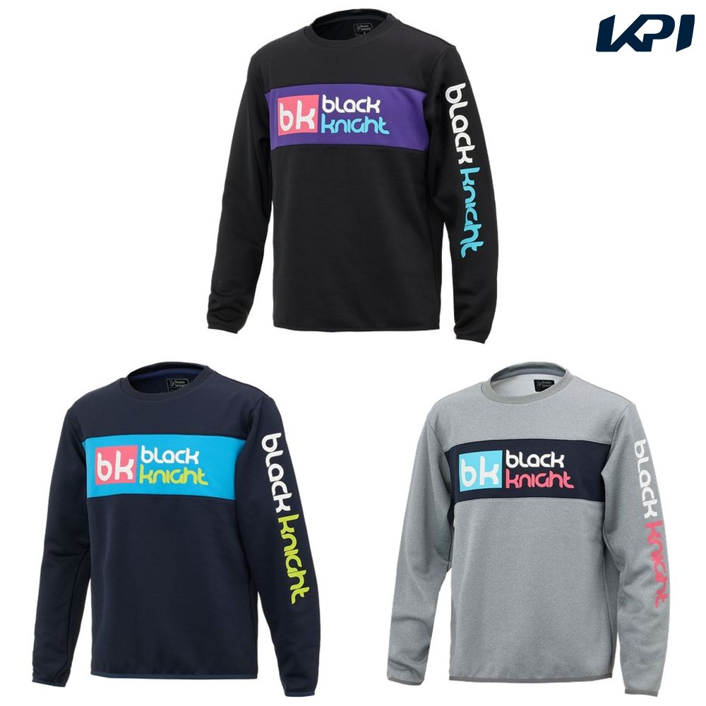 ブラックナイト Black knight バドミントンウェア ユニセックス ライトトレーナー T-5660U 2025FW