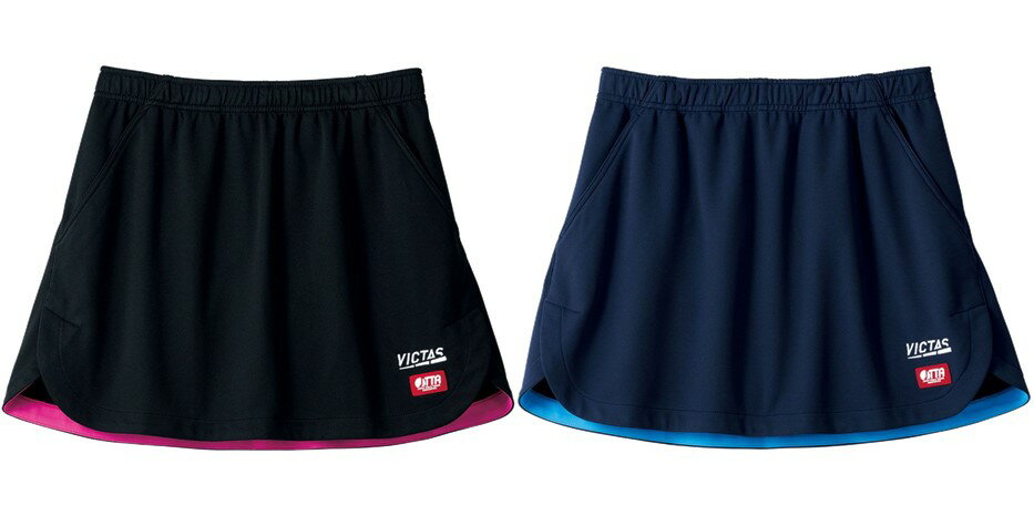 ヴィクタス VICTAS 卓球ウェア レディース INSIDE HEM COLOR SK TSP622103 2021