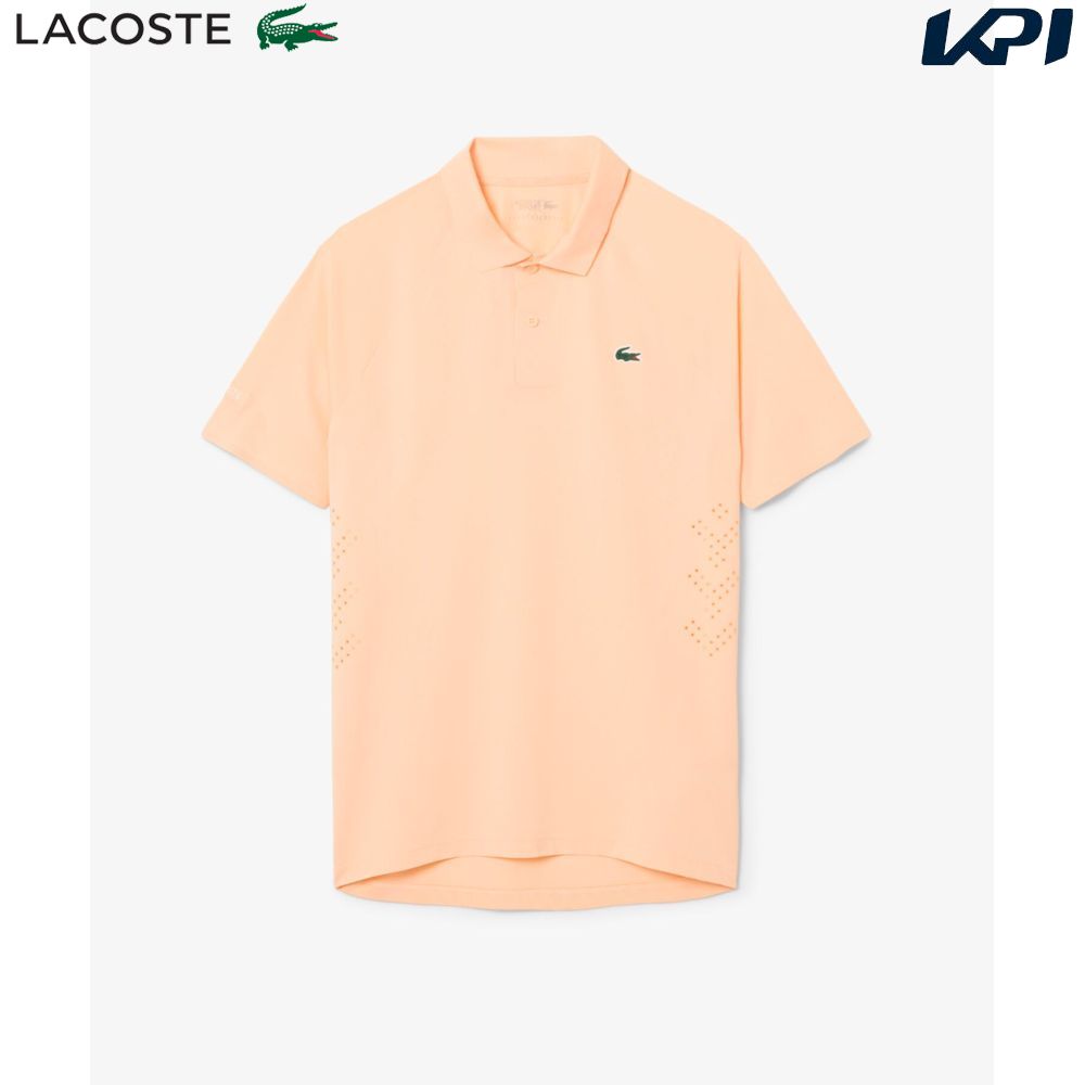 『即日出荷』ラコステ LACOSTE テニスウェア メンズ 『ノバク・ジョコビッチ』シームレスポロシャツ DH9986-99-BIG 2026SS