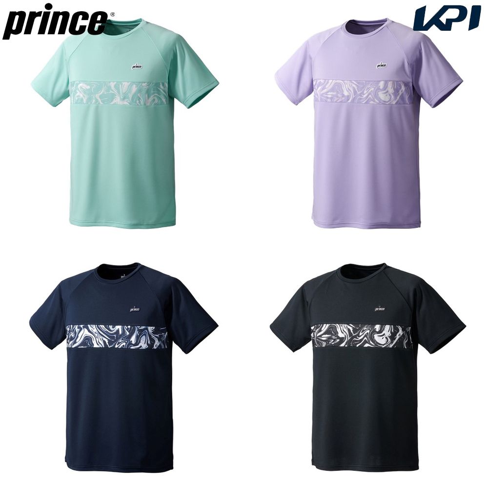 プリンス Prince テニスウェア ユニセックス ゲームシャツ MS3007 2023SS