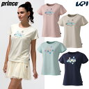 プリンス Prince テニスウェア レディース Tシャツ WS5074 2025SS