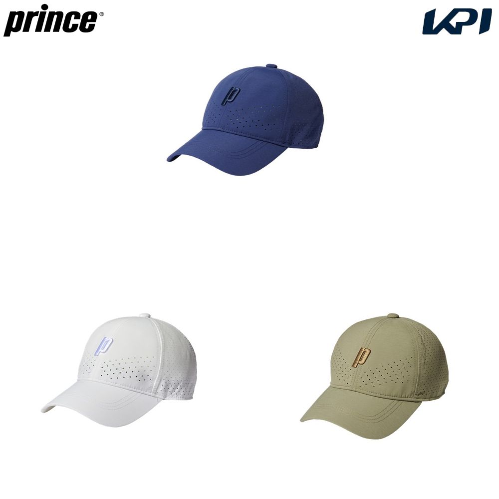 プリンス Prince テニスキャップ・バイザー ユニセックス パンチングキャップ PH003 3月下旬発売予定※予約