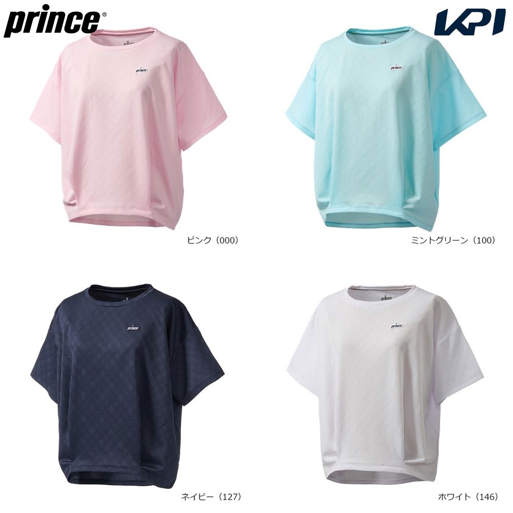 プリンス Prince テニスウェア レディース ゲームシャツ WS6056 2026SS