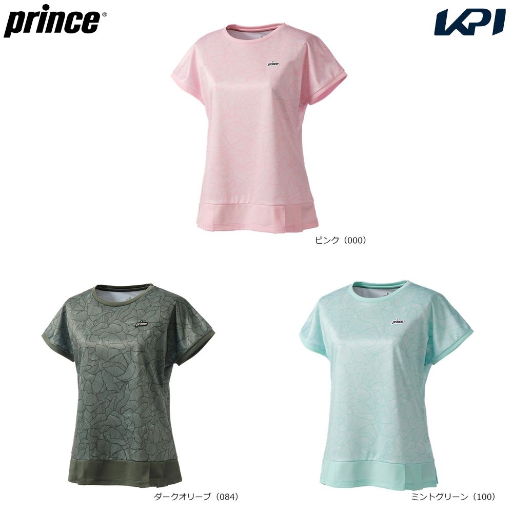 プリンス Prince テニスウェア レディース ゲームシャツ WS6063 2026SS 2月下旬発売予定※予約
