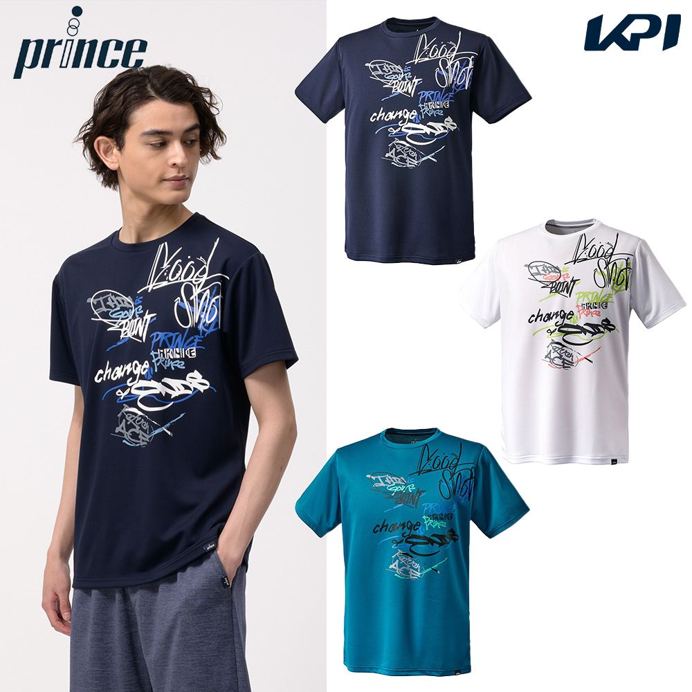 プリンス Prince バドミントンウェア ユニセックス Tシャツ MF6022 2026FW