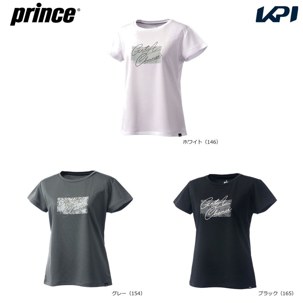 女士 - プリンス Prince バドミントンウェア レディース Tシャツ WF6033 2026FW 7月下旬発売予定※予約