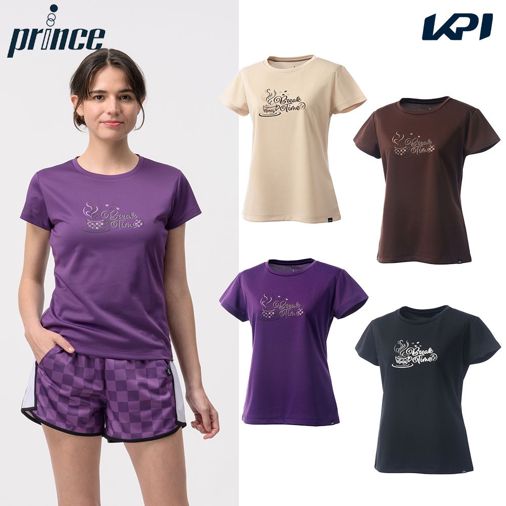 Rakuten - プリンス Prince バドミントンウェア レディース Tシャツ WF6042 2026FW 8月下旬発売予定※予約