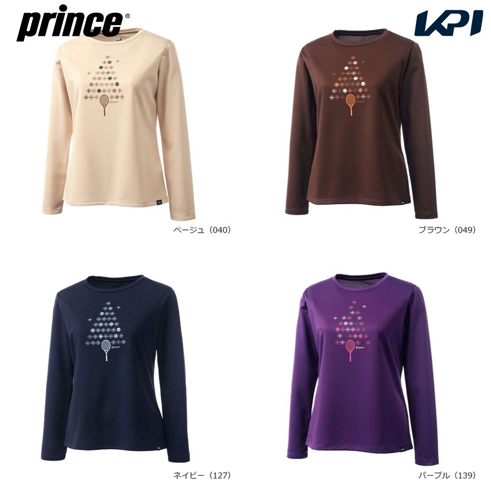 Rakuten - プリンス Prince テニスウェア レディース ロングスリーブシャツ WF6047 2026FW 8月下旬発売予定※予約