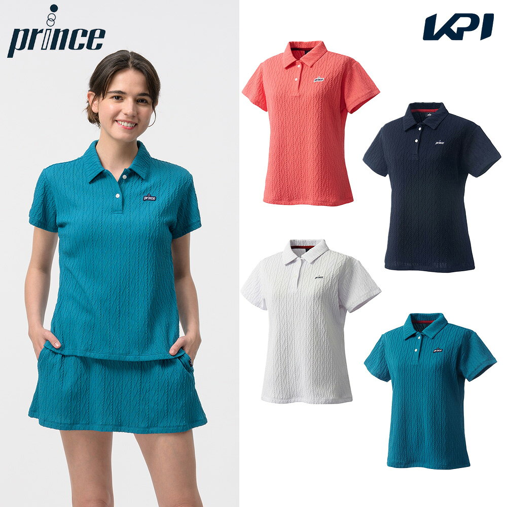 プリンス Prince バドミントンウェア レディース ポロシャツ WF6120 2026FW