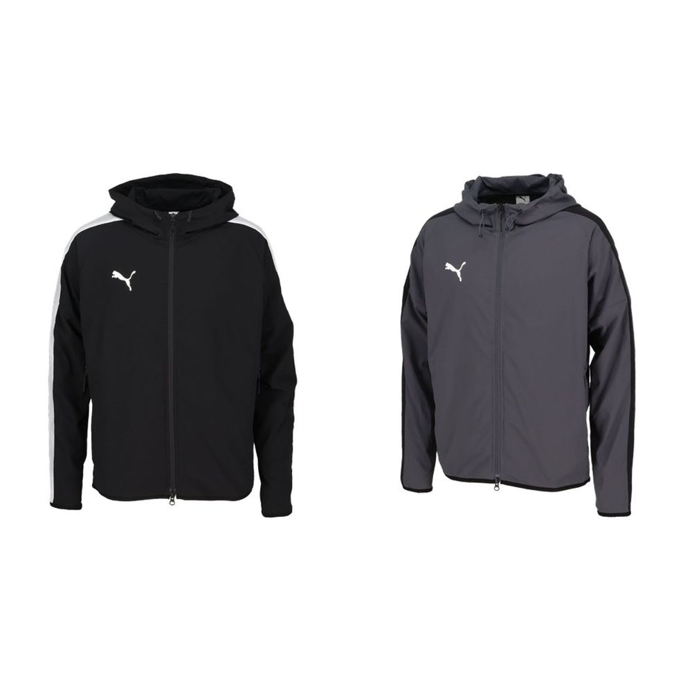 PUMABlack(01) -(07) メーカー希望小売価格はメーカーカタログに基づいて掲載しています。 トレーニングに最適なメンズジャケット。軽量なウーブン素材と内側のフリースを組み合わせることで、保温性と通気性をバランス良く両立。運動時の体温調節をサポートし、トレーニングからウォームアップ、移動時まで幅広く活躍します。 商品説明 素材・材質：本体/ポリエステル100%、裏地/ポリエステル100%原産国：- プーマ PUMA ウェルネス ウェア ウェルネスウェア PUMA VOLTAGE WOVEN FLEECE MESH LINED JKT 2026