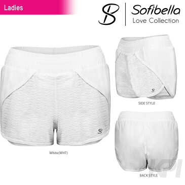 「あす楽対応」Sofibella（ソフィベラ）「Love Collectiom(ラブコレクション)　Anastasia Short LO1456」テニスウェア「FW」【kpi24】『即日出荷』