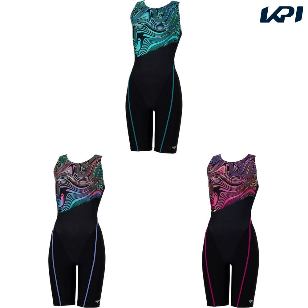 スピード Speedo 水泳水着 レディース Aqua Lava Loosen Kneeskin SFW12568