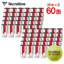 【2箱セット】『即日出荷』テクニファイバー Tecnifibre テニスボール X-ONE(エックスワン)2個入 1箱(60缶/120球)TBA2XE1 ITF...