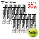 【2箱セット】テクニファイバー Tecnifibre テニスボール COURT(コート)4個入 2箱(30缶/120球) TBA4CT1