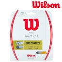 「ポスト投函便で送料無料」Wilson ウイルソン DUO CONTROL デュオコントロール WRZ949720 テニスガット・ストリング(4)