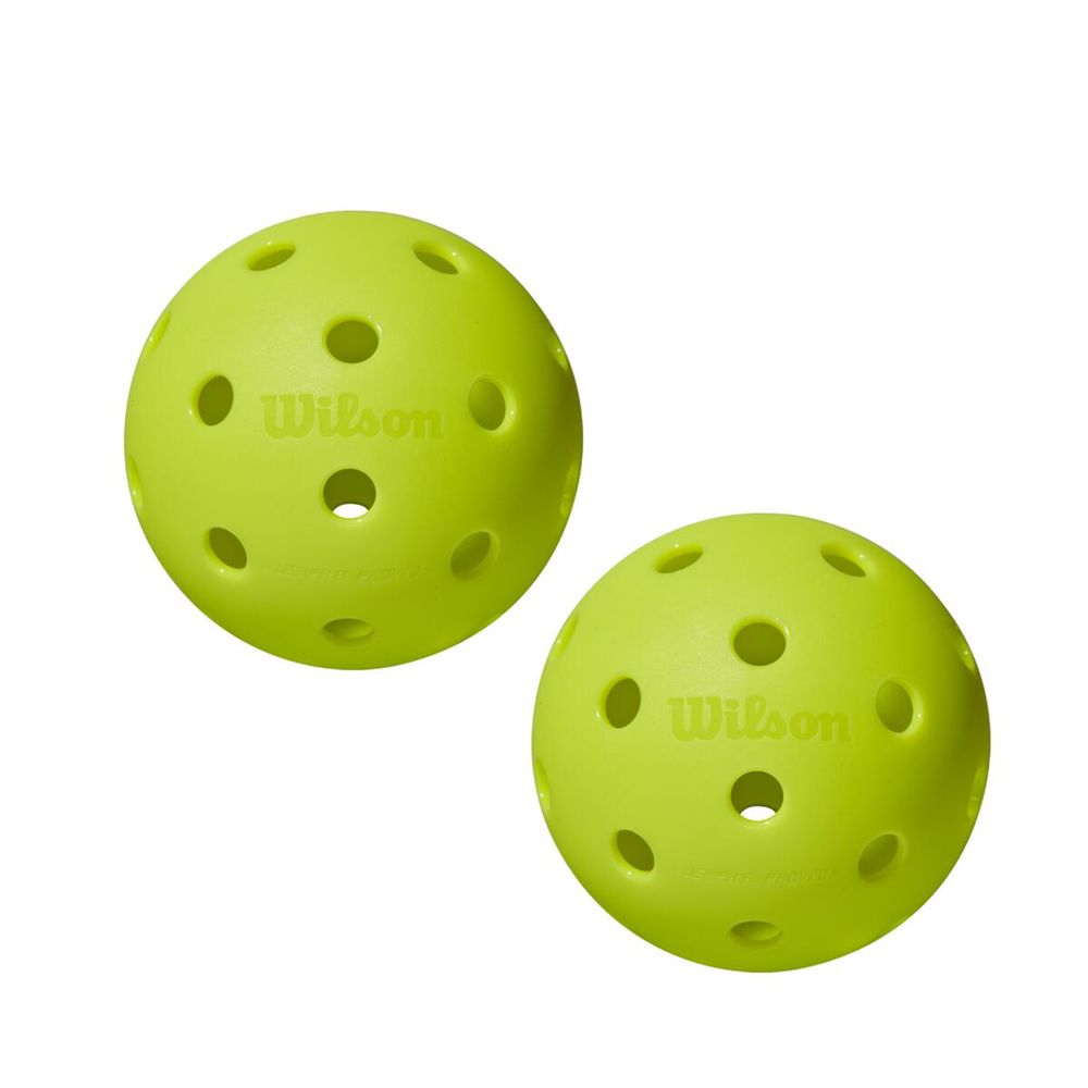 KPI24のウイルソン Wilson ピックルボールボール TRU 32 2球パック WR8900501001｜アングル3