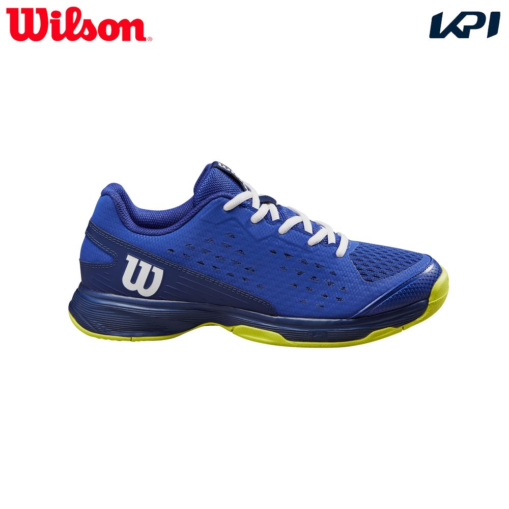 륽 Wilson ƥ˥塼 ˥ RUSH PRO JR L BLU/Bluepr åץ WRS331860