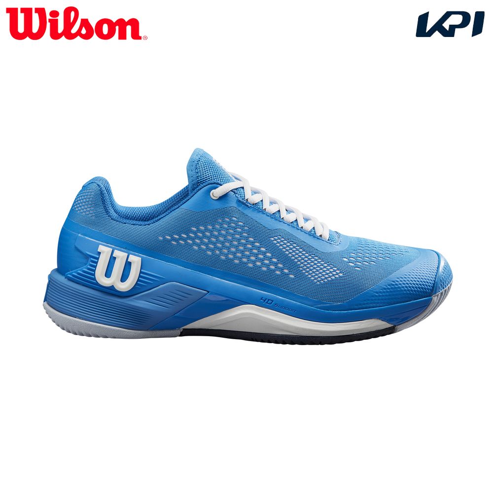 ウイルソン Wilson テニスシューズ メンズ RUSH PRO 4.0 FRENCHBLUE/W ラッシュプロ 4.0 WRS332080 2024SS