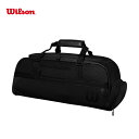 ウイルソン Wilson テニスバッグ・ケース TOUR DUFFEL LARGE ダッフルバッグ ブラック WR8002701001