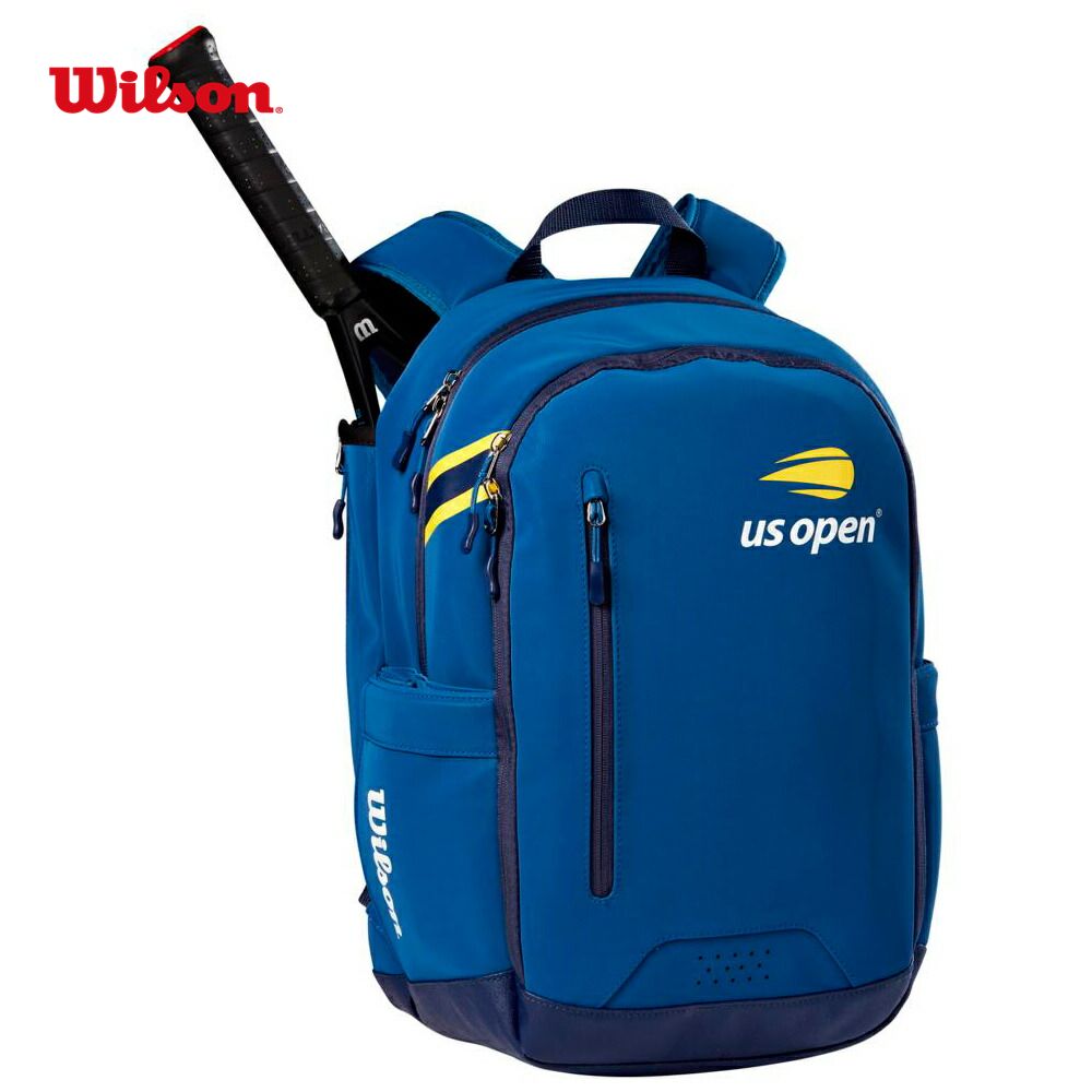 「あす楽対応」ウイルソン Wilson テニスバッグ・ケース USオープン ツアーバックパック US OPEN TOUR BACKPACK Blue／Yellow／White WR8013201001 全米オープン KPI限定商品『即日出荷』【KPI限定】