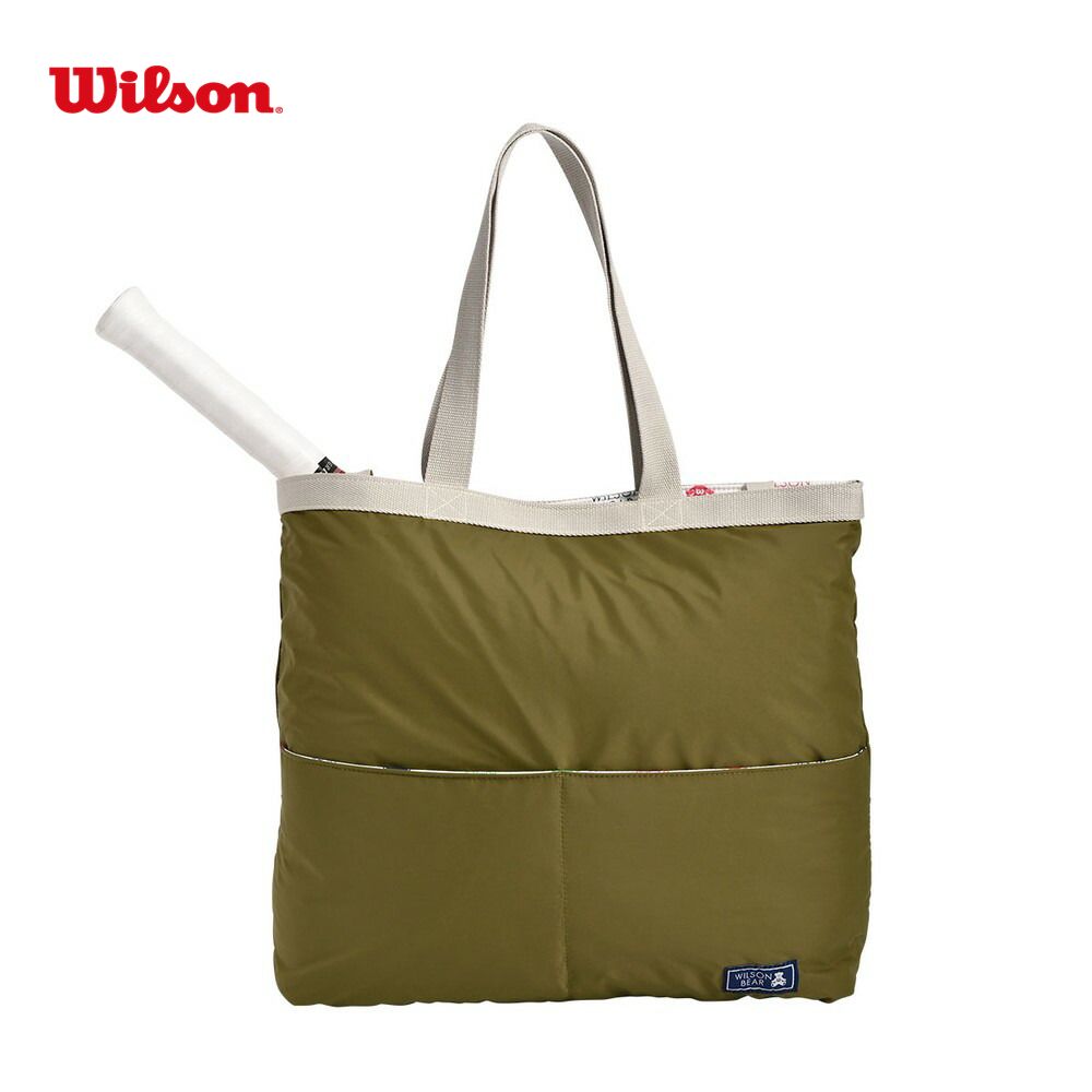 「あす楽対応」ウイルソン Wilson テニスバッグ・ケース ONE BEAR TOTE トートバッグ オリーブグリーン WR8015303001『即日出荷』