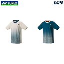 ヨネックス YONEX テニスウェア ジュニア ゲームシャツ 10567J 2024SS