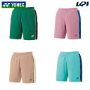 ヨネックス YONEX テニスウェア ユニセックス ユニニットハーフパンツ 15199 2025SS