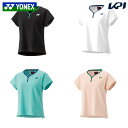 ヨネックス YONEX テニスウェア レディース ゲームシャツ 20837 2025SS