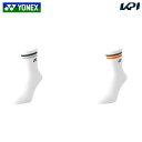 ヨネックス YONEX バドミントンウェア レディース ハーフソックス 29194-2025 2025SS