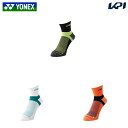 ヨネックス YONEX バドミントンウェア レディース アンクルソックス 29232 2025SS