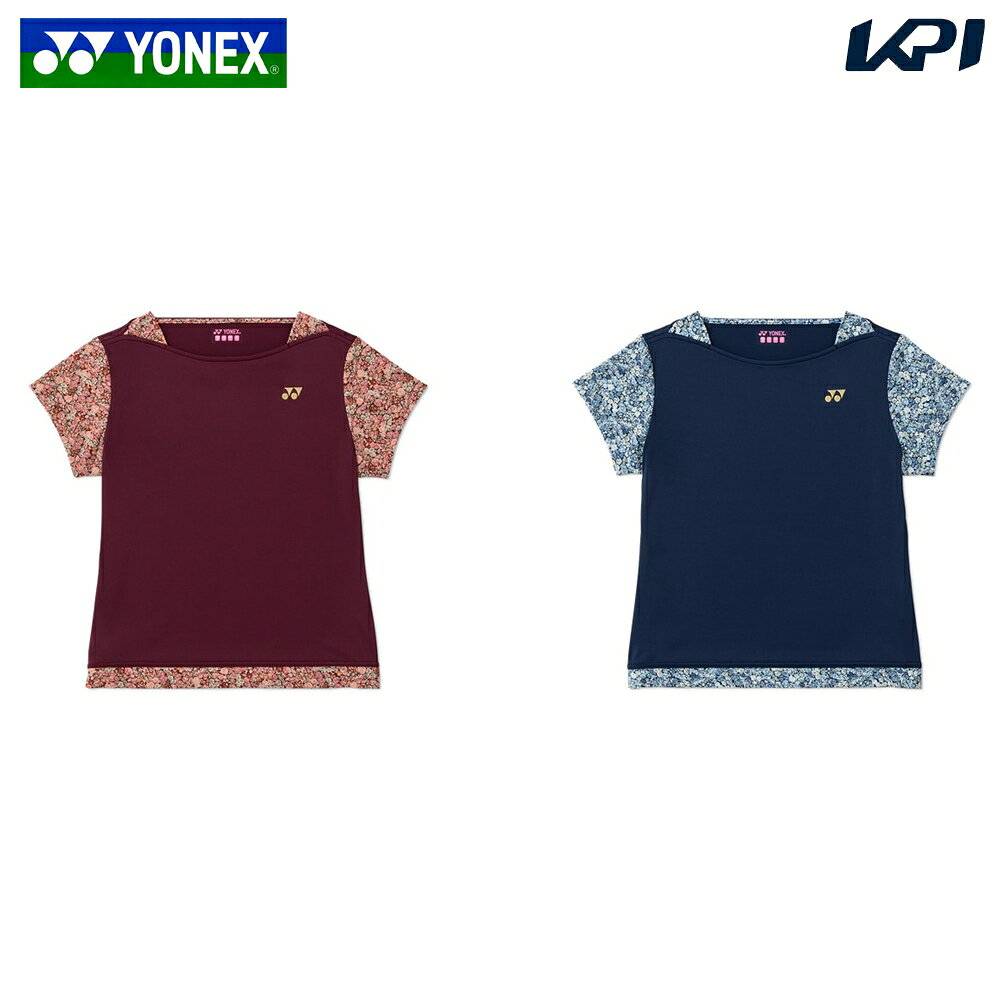 ヨネックス YONEX バドミントンウェア レディース ウィメンズゲームシャツ Beauty＆Bloom 20981 2026FW