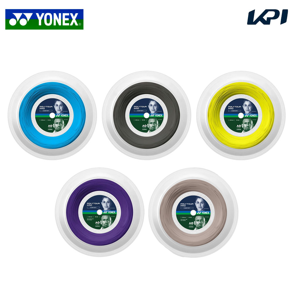 Roll - ヨネックス YONEX テニスガット・ストリング ポリツアープロ130 200mロール PTP130R2